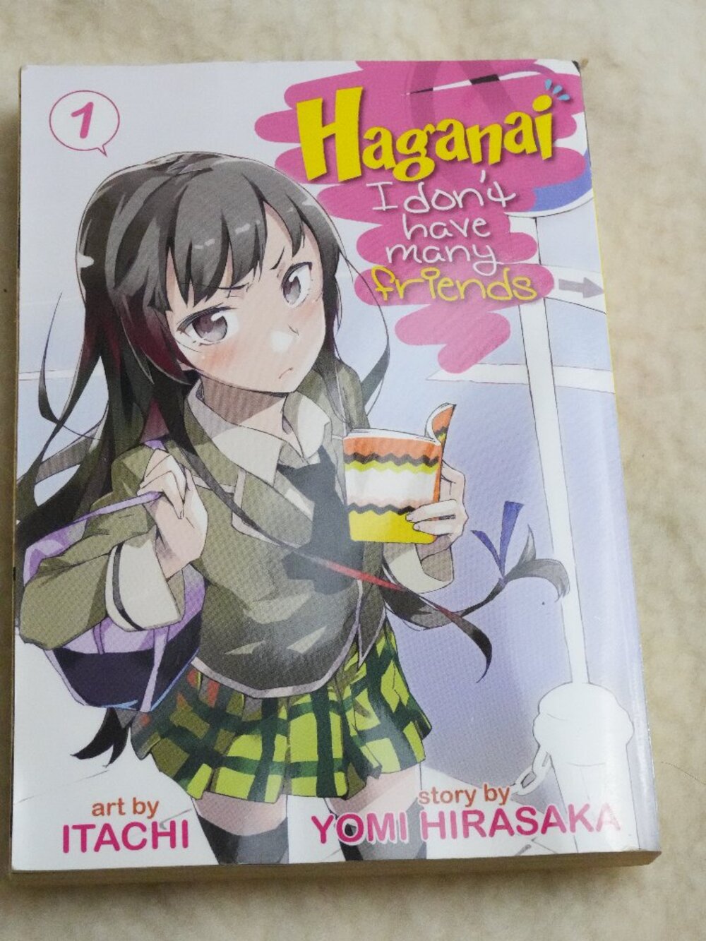 Haganai I don't have many friends Volume 1 Manga Book by Yomi Hirasaka English
